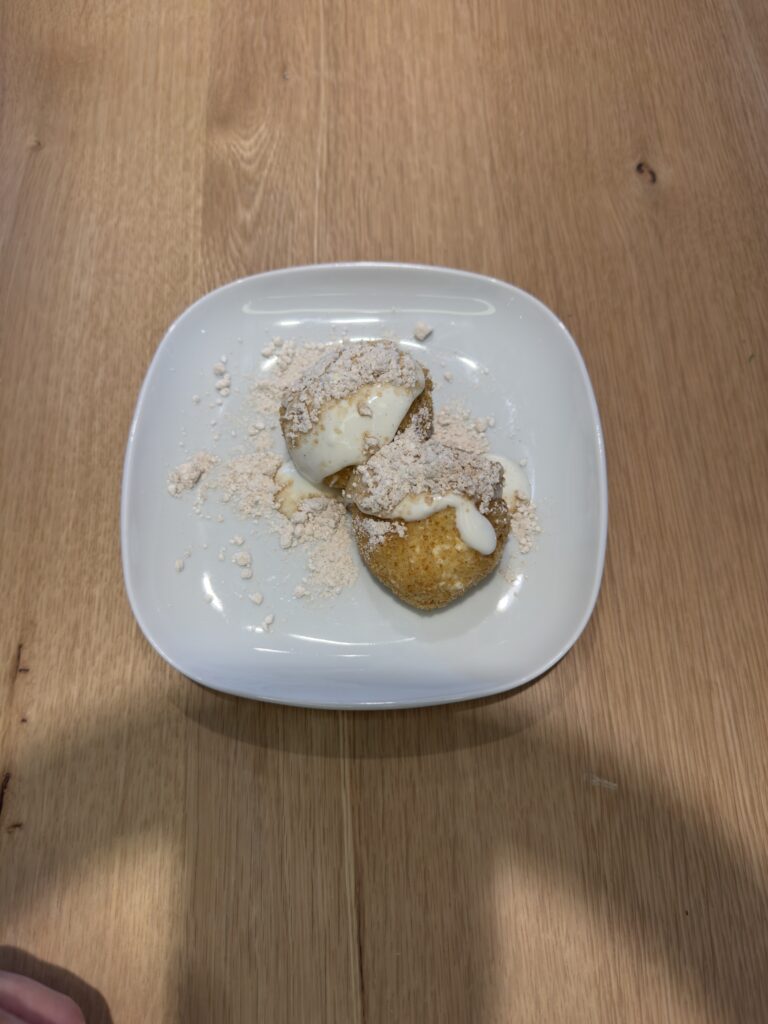 Túrógombóc desszert